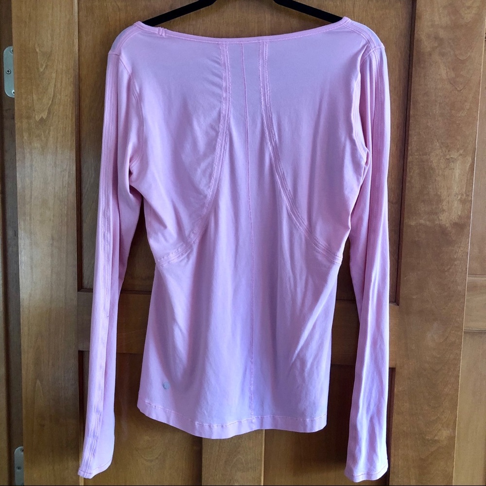 Lululemon pink long sleeve